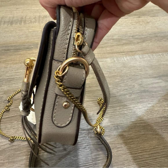 See By Chloe Joan Mini Camera Crossbody Bag Motty Grey - Picture 7 of 15